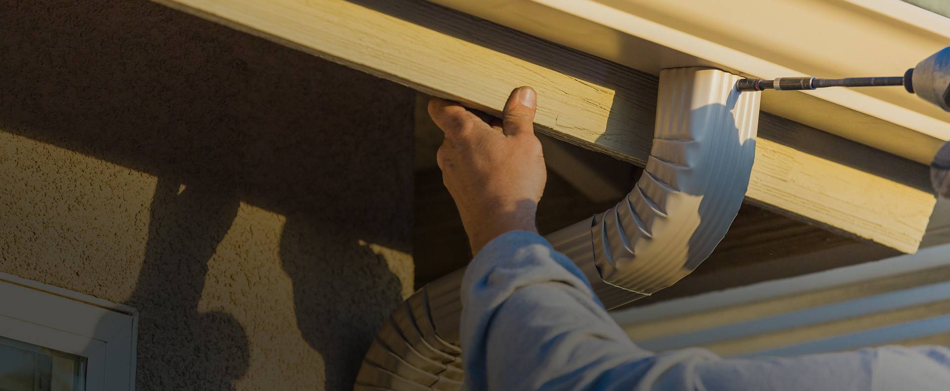 gutter installation image